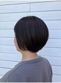 前下がりショートボブ