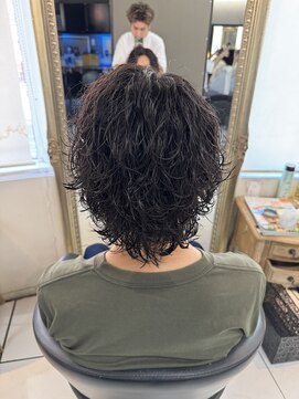 アイズ 海老名(AIZU) サーフカール　海老名パーマ　シャドウパーマ　スパイラルパーマ