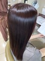 ウィーブシャイン (Weve SHINE) 髪質改善ストレートでこの艶です御来店お待ちしております。