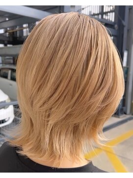 グラス 春吉2号店(glass) ウルフレイヤー/レイヤー/韓国レイヤー/顔周りレイヤー