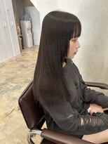 ラボアン 梅田店(lab.em.) 美髪ストレート×髪質改善艶カラー