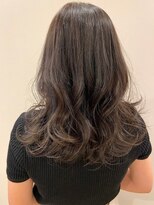 ワークス 下北沢(WORKS) 20代30代40代ミディアムレイヤまろやかラベンダーベージュ