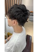 メンズマッシュパーマスタイル