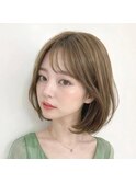 アナウンサー風デザイン
