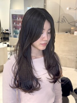 ミズチャーム(Ms.CHARM) レイヤーカット/顔周りカット/縮毛矯正/コスメストレート/韓国