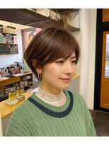 コポル(Copol) まわりと差がつく大人ショート×オリーブベージュ