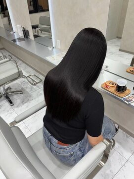 キング 心斎橋店(K!ng) 韓国オルチャンレイヤーカット透明感カラー顔まわり前髪カット