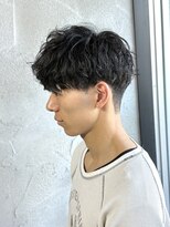 ニアウ 高崎店(Niau)&nbsp;MEN’S HAIR/サーフカール/刈り上げセンターパート/群馬高崎