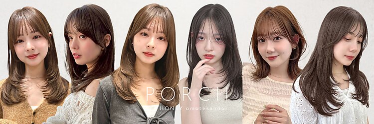 ポーチバイハニー オモテサンドウ(PORCH by HONEY omotesando)のサロンヘッダー