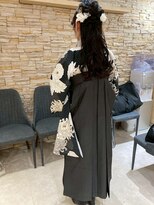 アロマ ヘアー ルーム 新宿店(AROMA hair room) 卒業式ヘアセット/サイドアレンジ/ゆるふわ/クラッシック/華やか