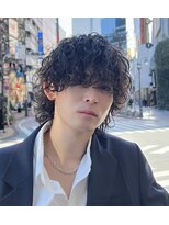 アストラ(ASTRA) MEN’S HAIR/サーフカール/刈り上げセンターパート/札幌