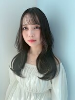 モナ 髪質改善(MONA)&nbsp;【MONA】韓国風/くびれ巻き/ナチュラル巻き/ロングレイヤー