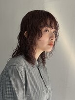 トリッカ 銀座(tricca)&nbsp;ミディアムパーマ/クセ毛風パーマ/ブラウン/パーマ/レイヤー