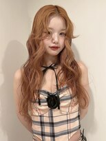 ペレ 梅田(PELE)&nbsp;イメチェン/ピンクベージュ/アンブレラカラー/前髪/梅田