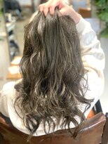 お~るうぇいず(always) 髪質改善カラーオリーブベージュ韓国風レイヤー20代30代40代50代