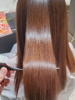 ユナイテッドビューティーウェストコースト(UNITED BEAUTY WEST COAST)&nbsp;髪質改善/オレンジブラウン/艶髪