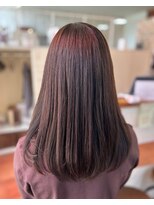 セットアップ 岡山北長瀬店(SET-UP) ロング/ダークブルーデジタルパーマ