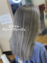 シャルシェ(Chercher) 夏映えCOLOR★ホワイトオリーブグレージュ