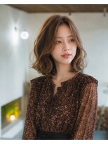 ヘアデザイン ステラ(hair design sTella)&nbsp;大きな柔らかカールの外はねボブ