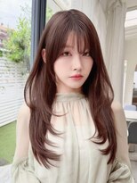 アグ ヘアー スール 中央町店(Agu hair soeur) 《Agu hair》小顔ワンホンレイヤー