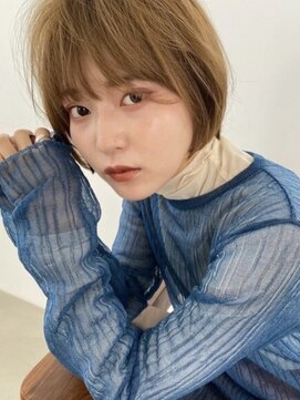 サンドハーツギンザ(sand Hearts ginza) 透明感ブラウン ナチュラルストレート x ボブ(20代向け)