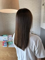 アルベリー ヘアーアンドスパ 浜松上島店(ALBELY hair&spa)&nbsp;透け感アッシュグレージュ