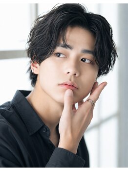 ヴェレタ ラボ(veLeta Lab.)の写真/《似合わせ×トレンド》細部までこだわる大人のメンズカット☆朝のセットが無造作でキマるスタイルをご提案