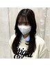 【期間限定】学割　前髪縮毛のみ￥4400