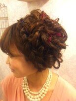 ヘアメイクアンドセットサロン リッコ(Hair make&set salon Ricco)&nbsp;リボンクラシカルアップ