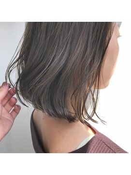 フラヴ(FLEVE) ネイビーベージュ×糸ハイライト