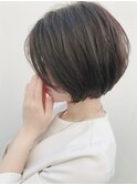 簡単スタイリング奥行きショートボブ【Ruufus恵比寿渋谷】314ｂ1