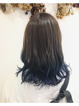 マルコ(MALUCO) 裾カラーネイビー