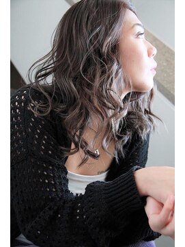 マティーナ ヘアー 池袋(Matina hair) 【強彩度透明感☆ダークシルバー】