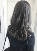 細めハイライト&オリーブグレーベージュ♪20代/30代/40代/白髪