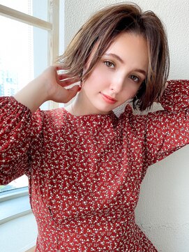 アフロート エル 錦糸町(AFLOAT L) LallYou　錦糸町 ラベージュ耳かけショート