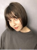フラット切りっぱなし☆ボブ