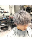 ホワイトシルバー×ツイスト