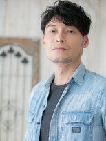 グルーミングサロン バーバー キャッスル 北浦和西口(Grooming salon Barber Castle)&nbsp;ニュアンスパーマのルーズツーブロックショートJ