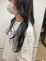 エマエコル(Emma ecole)&nbsp;Emma ecoleインナーカラーグレー イヤリングカラー  by.木村