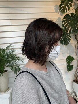 ラコスタ(LaCosTa) フラッフィーボブパーマ