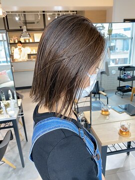 美容室 ツリー(Tree) ノンブローでおさまる大人スタイル『Tree hairsalon 』本厚木