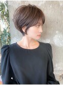 ショートカット/ショートヘア/ショートボブ/30代40代50代/表参道