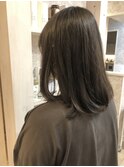 福山美容室caary似合わせカット 肩下セミロング