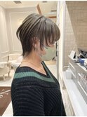 透明感ベージュカラー