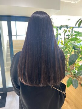 オーシャン(Ocean) 【OceanHair&Life田中愛梨】艶髪さらっ髪質改善ストレートロング