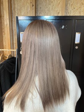 アフターニュース 新潟(afternews) ハイトーングレージュ/ダブルカラー/ショートボブ/駅前/駅南