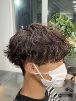 バース 梅田中崎町店(BIRTH)&nbsp;ツイストスパイラルパーマツイストパーマメンズマッシュパーマ