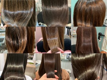 リトルスマイリー 鵠沼海岸店(Little Smiley)の写真/忙しい女性達の朝が楽になるTr。プライベートサロンであなたの髪質に合わせたTrを調合[鵠沼海岸/髪質改善]