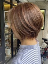 アイフィール アヴェダ 瑞江店(i feel AVEDA)&nbsp;【藤田】髪質改善アゴラインショートボブ×グレーパール