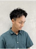 メンズスパイキーショート